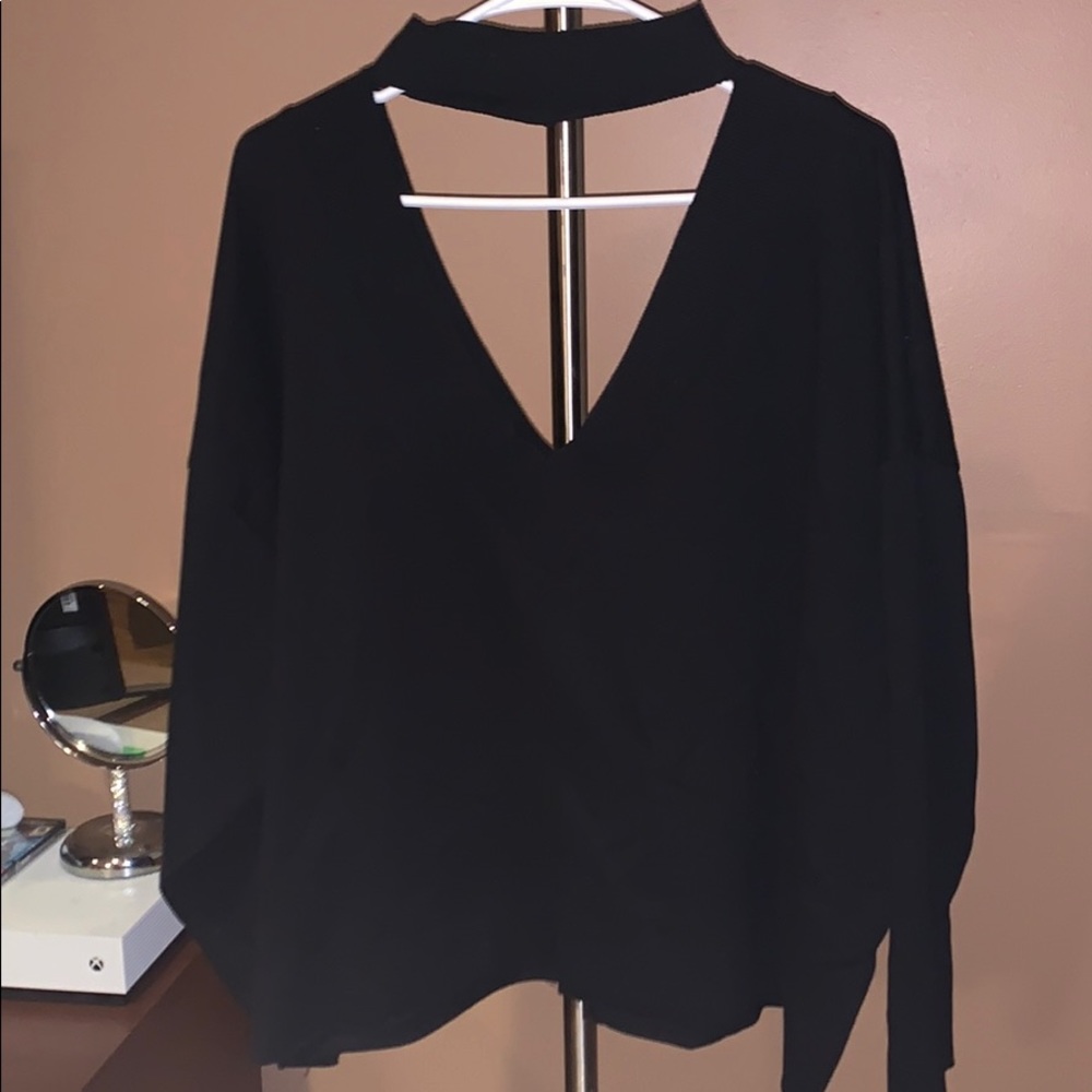 Black sweater